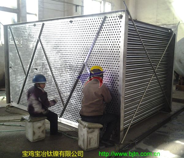 Ti-Square-Tube-Heat-Exchanger